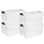 Sterilite 4 Pack Ultra Latching Box