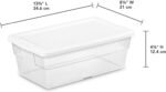 Sterilite 12-Pack 6 Quart Storage Boxes - Image 2