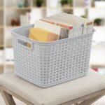 Sterilite 6-Pack Tall Weave Basket - Image 5