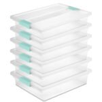 Sterilite 6-Pack Clip Box