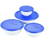 Sterilite 07479406 8 Piece Covered Bowl Set
