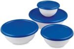 Sterilite 07479406 8 Piece Covered Bowl Set - Image 3